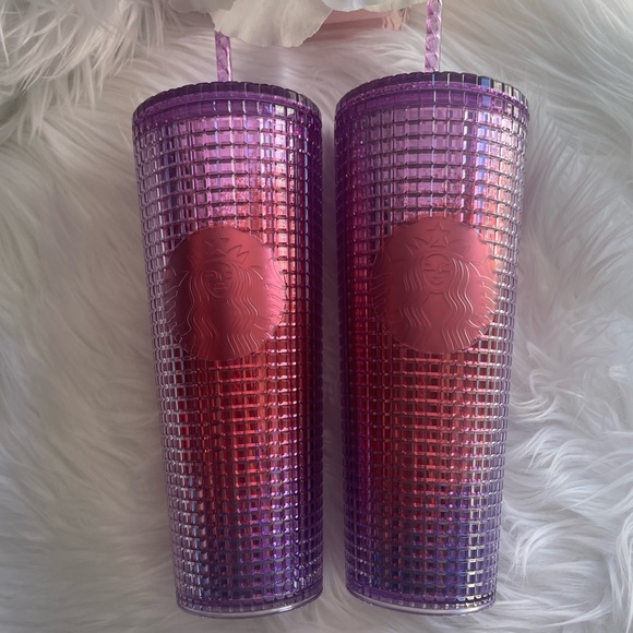 Starbucks Summer Grid tumbler Cup - Picture 4 of 5